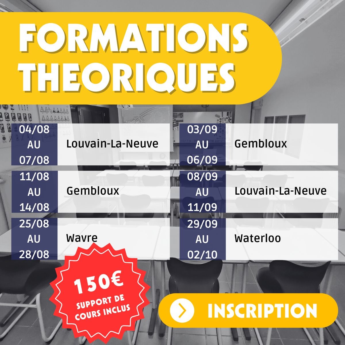 SESSIONS THEORIQUES