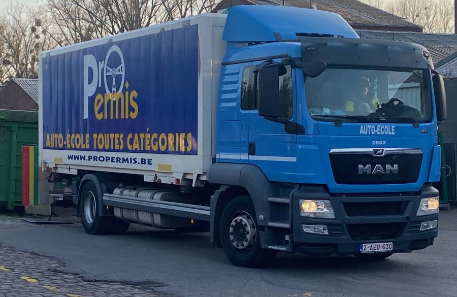 Le permis camion avec code 95