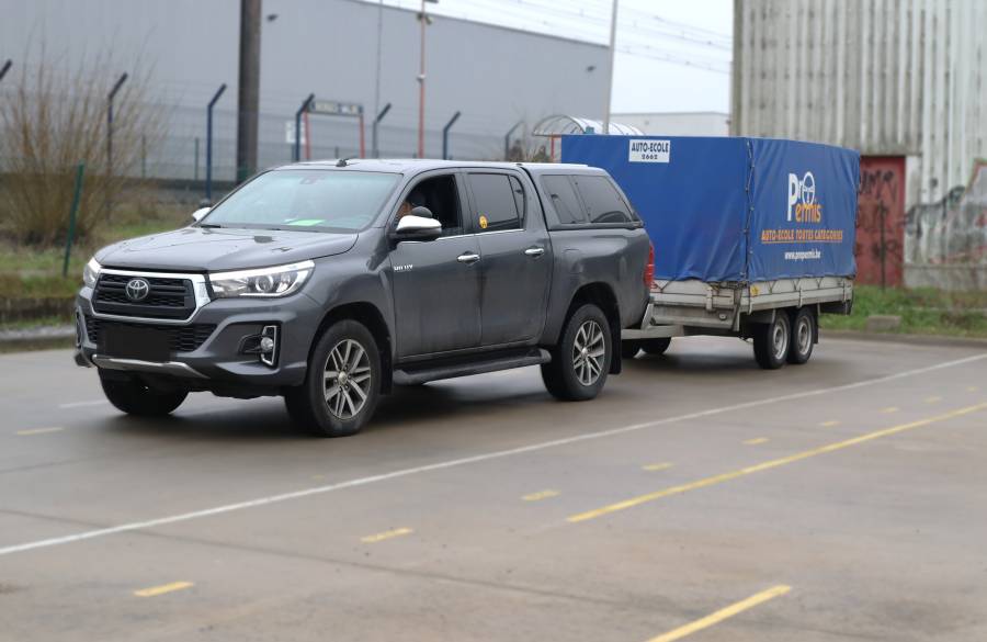 Le permis voiture-remorque après 2 échecs 