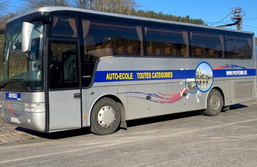 Passerelle permis bus avec code 95